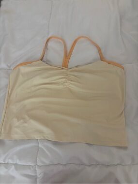 Butter yellow athletic top from Target